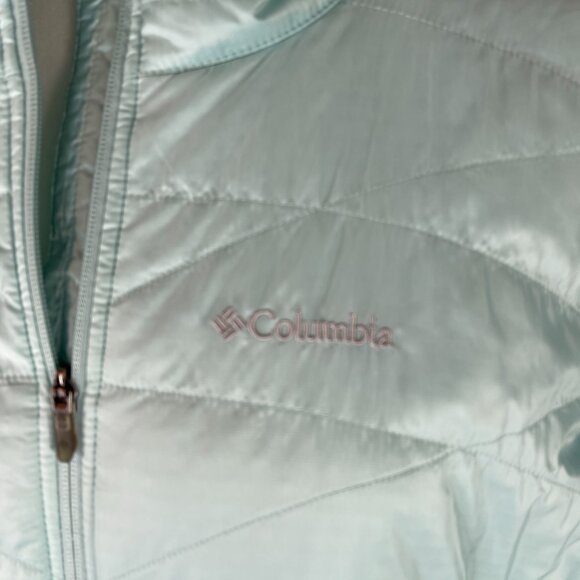 Columbia Mint Green Omni-Heat Jacket size 3X - Picture 2 of 4